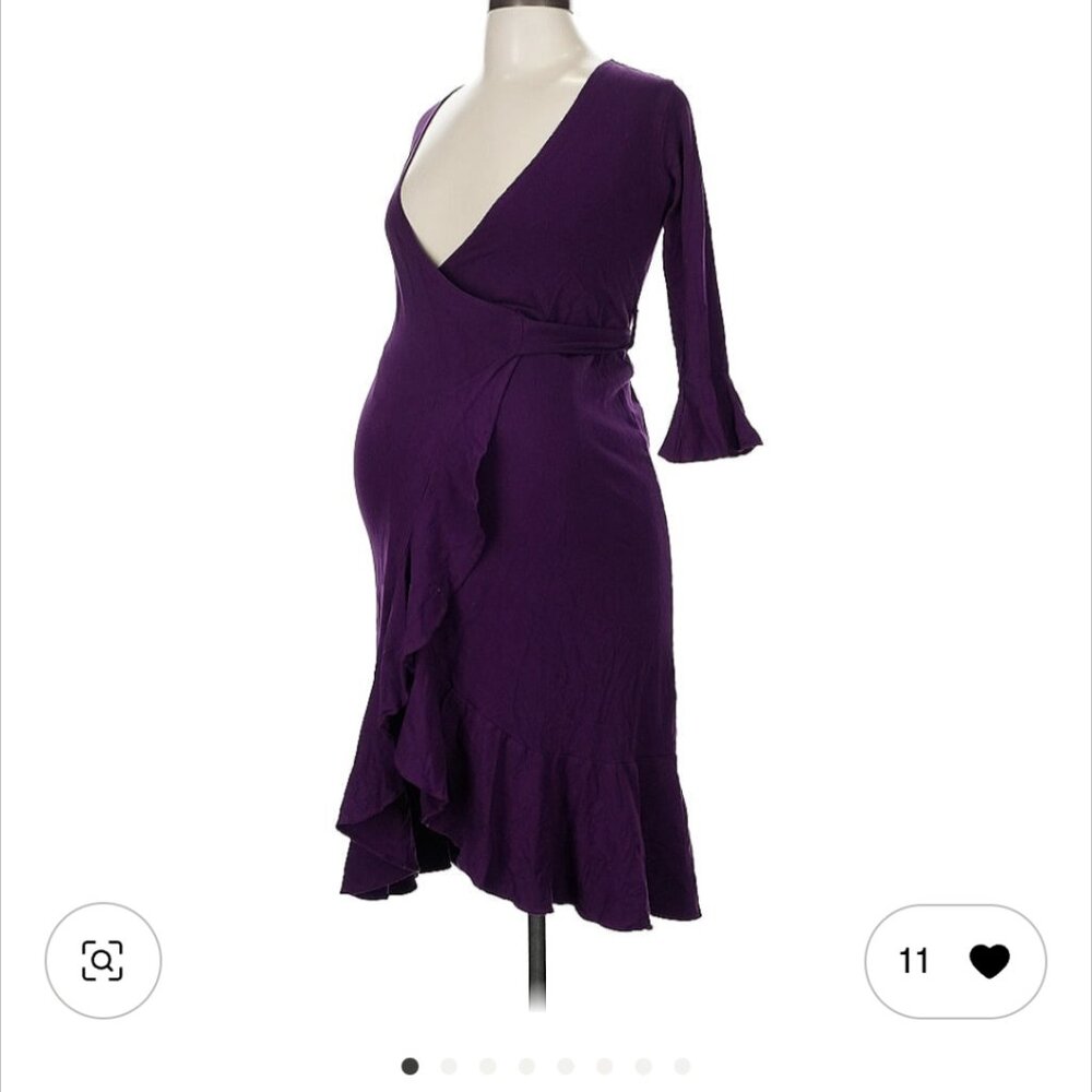 Isabella Oliver maternity wrap dress